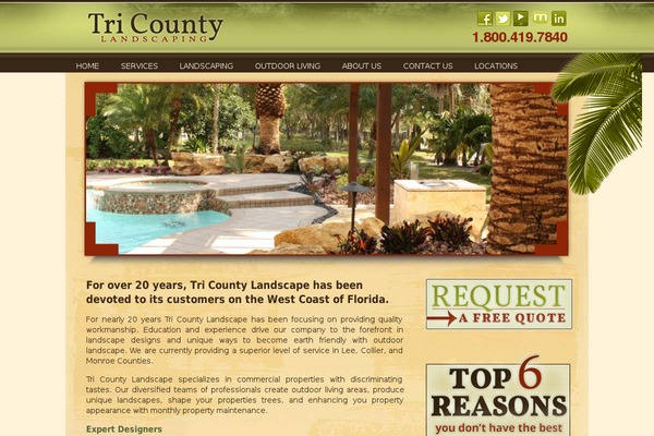 mytricountylandscape.com site used Tricounty