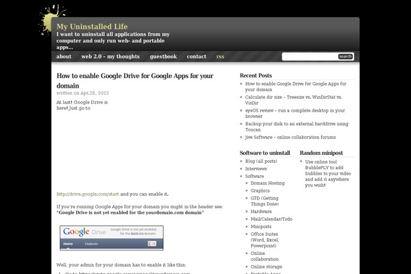 myuninstalledlife.com site used Black-splat-wr.1.7-edit