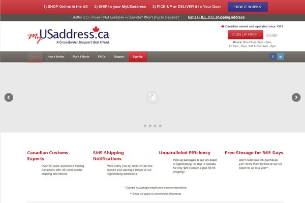 myusaddress.ca site used Verendus-child