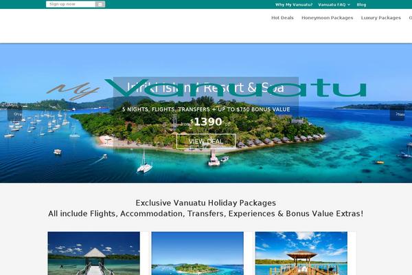 myvanuatu.com.au site used Vanuatu