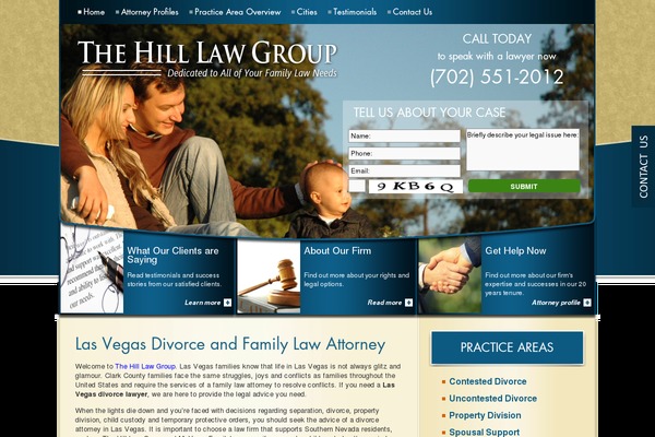 myvegasfamilylaw.com site used Hilllawgroup