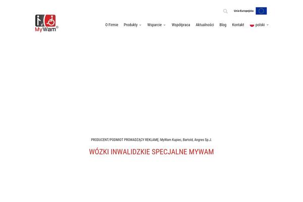 mywam.eu site used Mywam