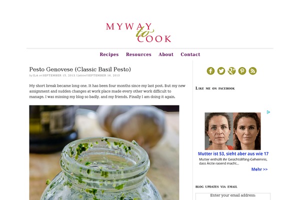 mywaytocook.com site used Wpzoom-gourmand