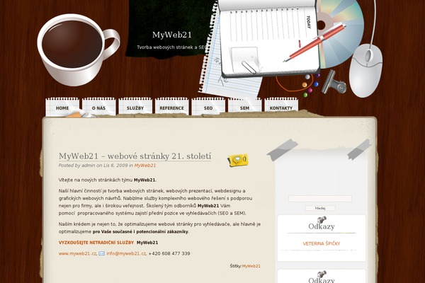 myweb21.cz site used Disorganized-10