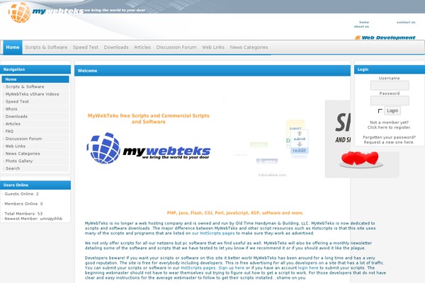 mywebteks.net site used Darix