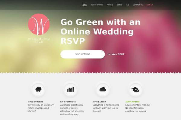 myweddingrsvp.ca site used Myweddingrsvp-new