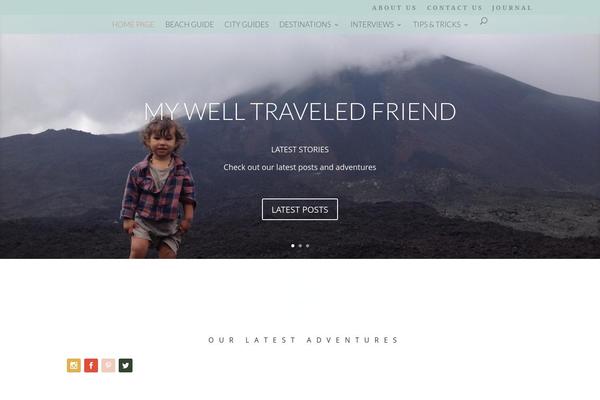Zuki. theme site design template sample