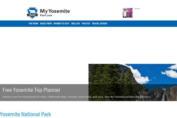 myyosemitepark.com site used Nationalparks-child
