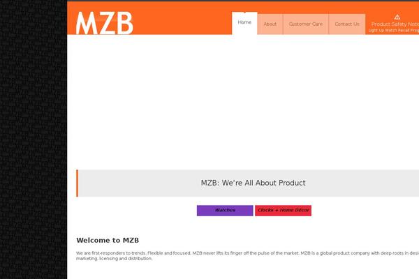 mzb.com site used Mzb