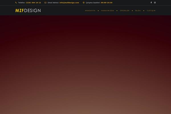 Archi theme site design template sample