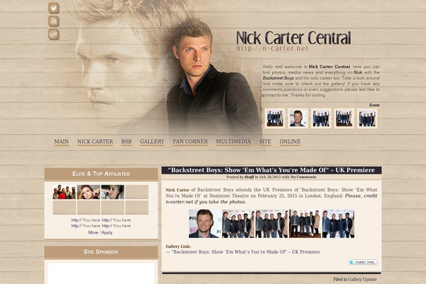 n-carter.net site used Nickcartercentral13_nd