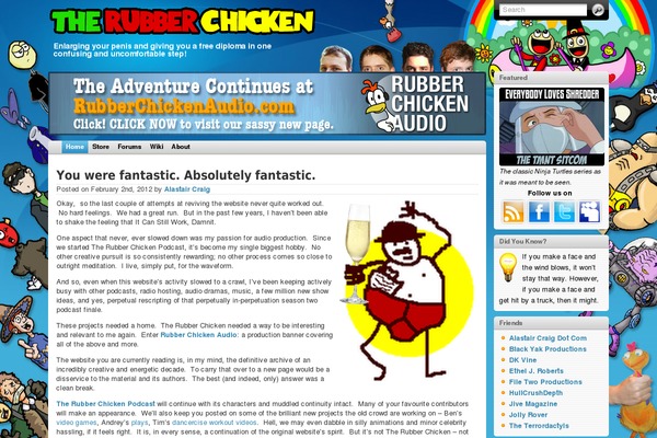 n-chicken.net site used Itheme-1-1