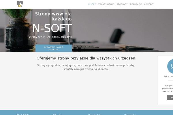 n-soft.pl site used Nsoft
