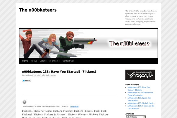 Twenty Ten theme site design template sample