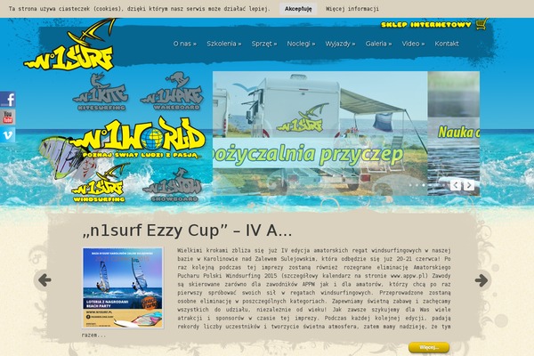 n1surf.pl site used Atlets