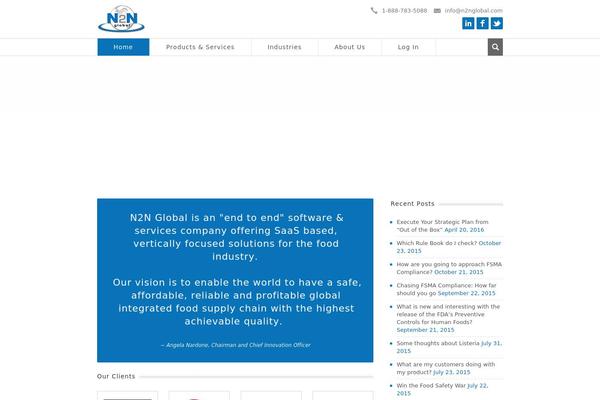Nebraska theme site design template sample