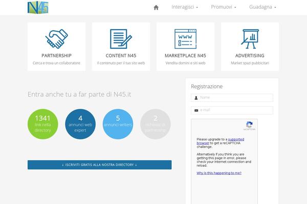 n45.it site used N45