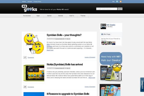 n8geeks.com site used Convergence2.0
