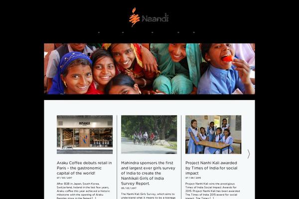 naandi.org site used Naandi