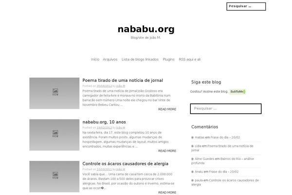 Site using Nababu-plugin plugin