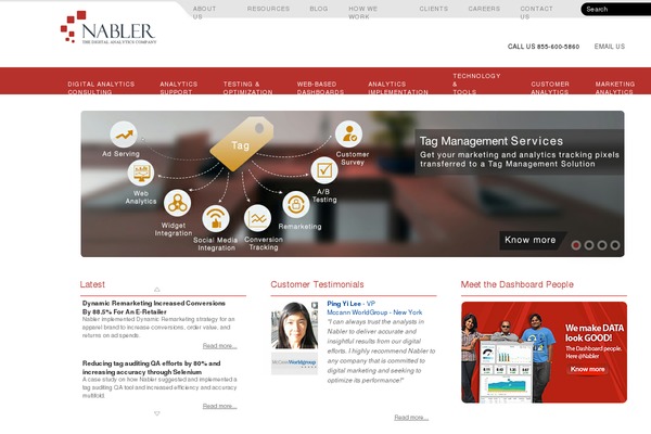 Business Box website example screenshot