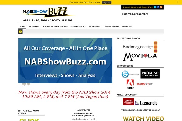 nabshowbuzz.com site used Structure