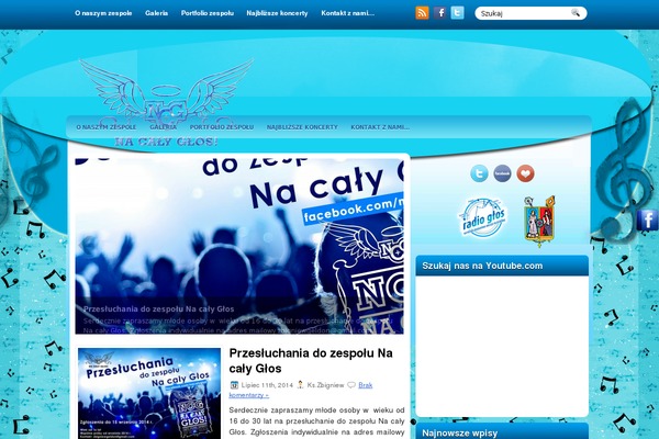 nacalyglos.pl site used Espaniatours