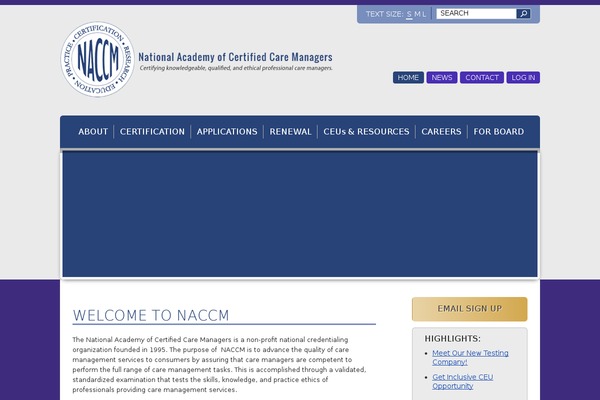 naccm.net site used Master-vthca