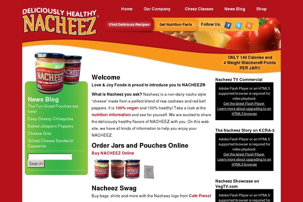 nacheez.com site used Nacheezv2