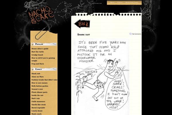 nachocake.com site used Comment Central