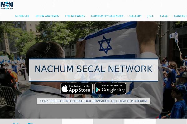 nachumsegal.com site used Noise-wp
