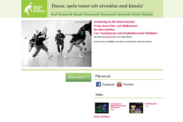 nackadansoteater.se site used Bfh-ndt
