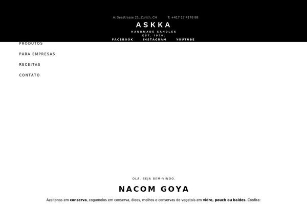 nacomgoya.com.br site used Askka