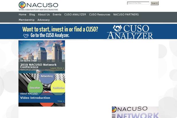nacuso.org site used Nacuso13