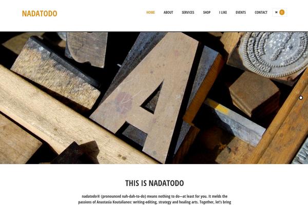 Solitudo theme site design template sample