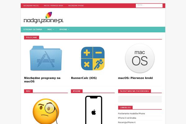 nadgryzione.pl site used Nadgryzione