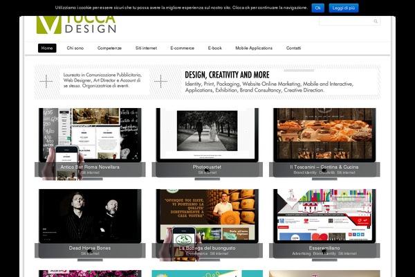 Porto theme site design template sample