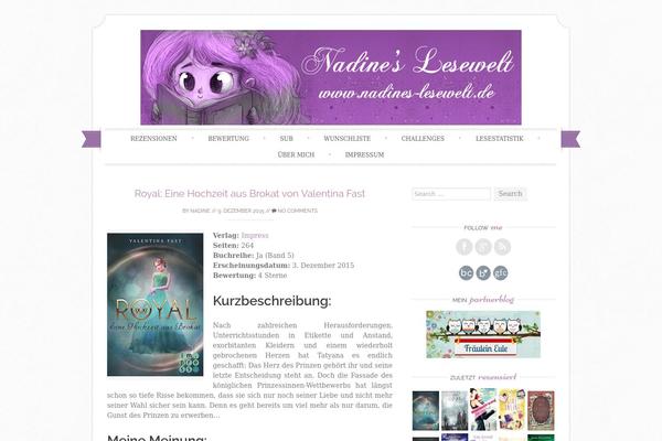 nadines-lesewelt.de site used Sugar and Spice