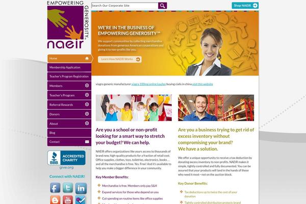 naeir.com site used Naeir-wp-theme