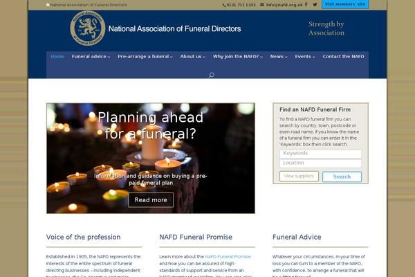nafd.org.uk site used Nafd