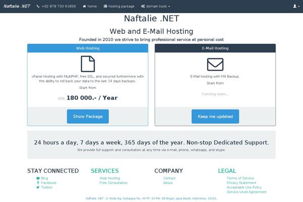 naftalie.net site used ResponsiveBoat