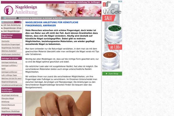 nageldesign-anleitung.com site used Gelnaegel