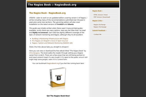 nagiosbook.org site used Phoenixblue