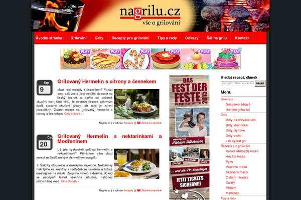 nagrilu.cz site used Greenleaf