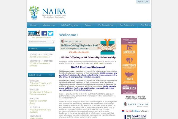 naiba.com site used Harper-collins