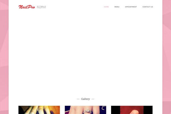 Virtue theme site design template sample