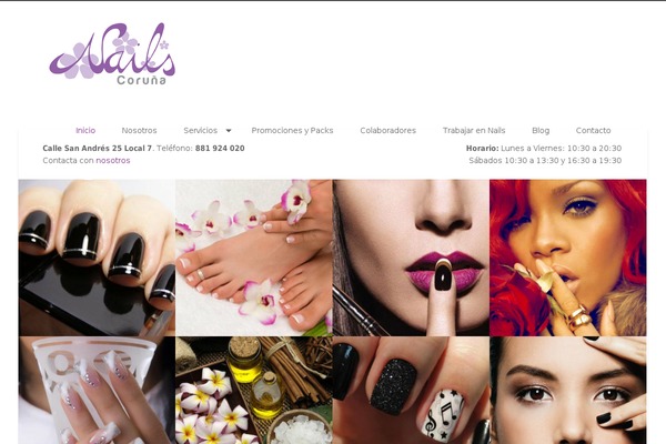 nailscoruna.com site used Moone
