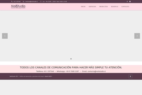 nailstudio.cl site used Nailstudio