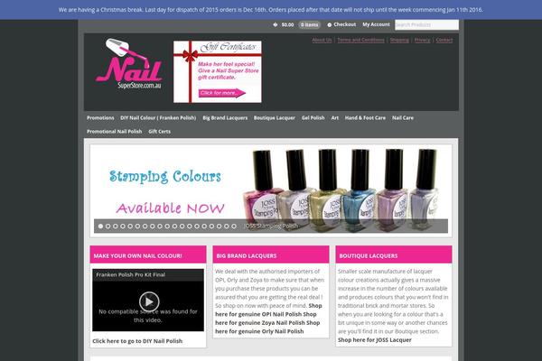 nailsuperstore.com.au site used Beautyworld
