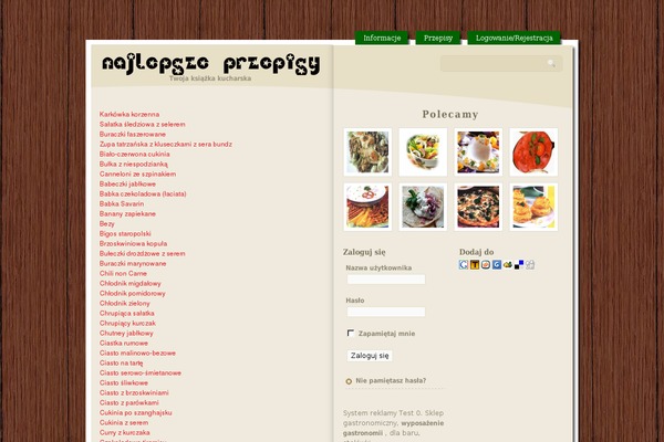 najlepsze-przepisy.pl site used Foodrecipe